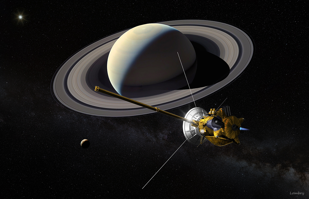 Кассини показывает новые скульптуры в кольцах Сатурна