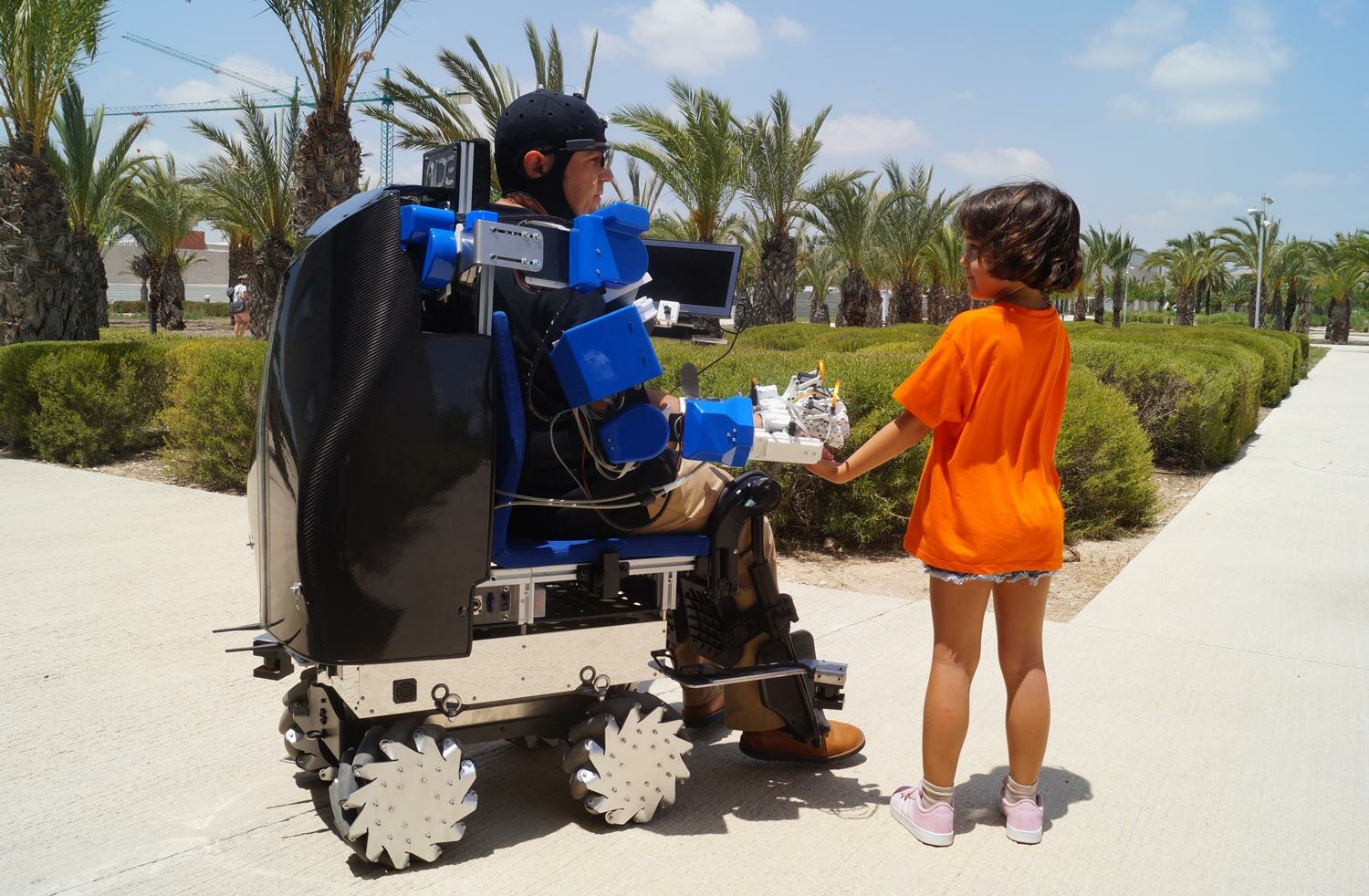 Инвалидная коляска нового поколения AIDE