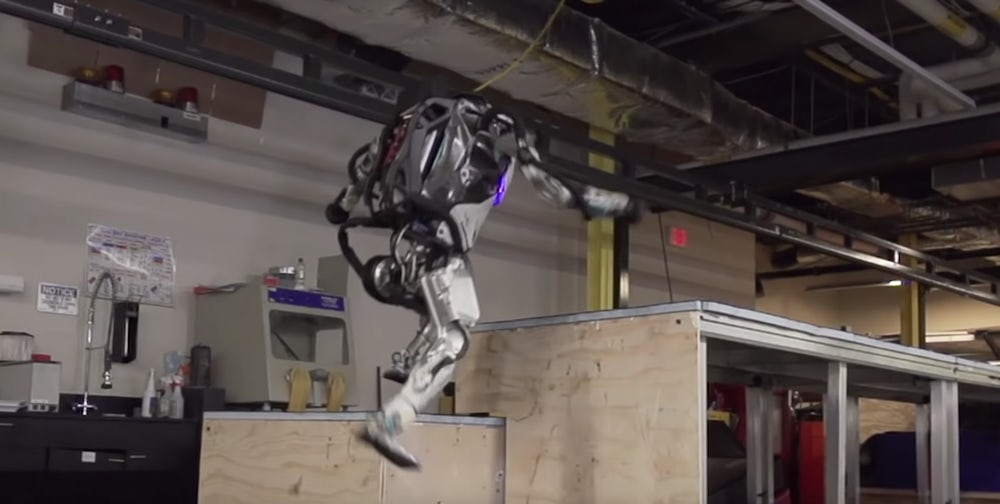 Atlas робот-паркурщик