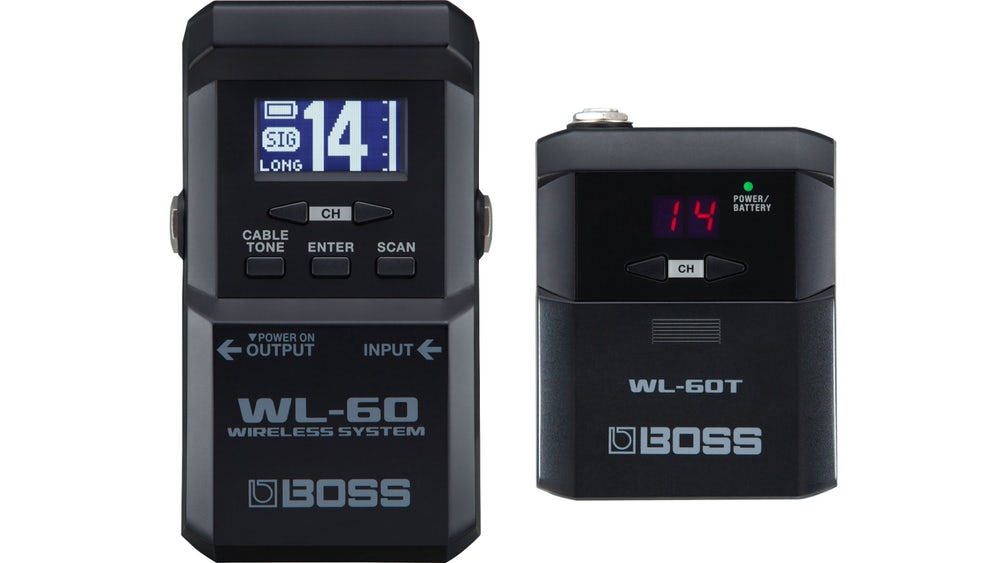 Boss запускает беспроводную систему WL-60 для гитаристов