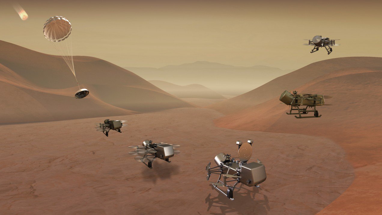 НАСА объявляет о планах отправить беспилотник для исследования Титана на предмет признаков жизни