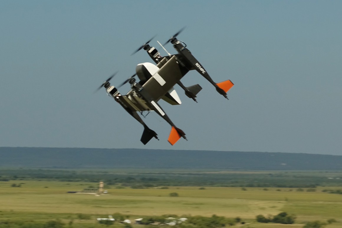Грузовой дрон Belle VTOL совершает первый автономный полет
