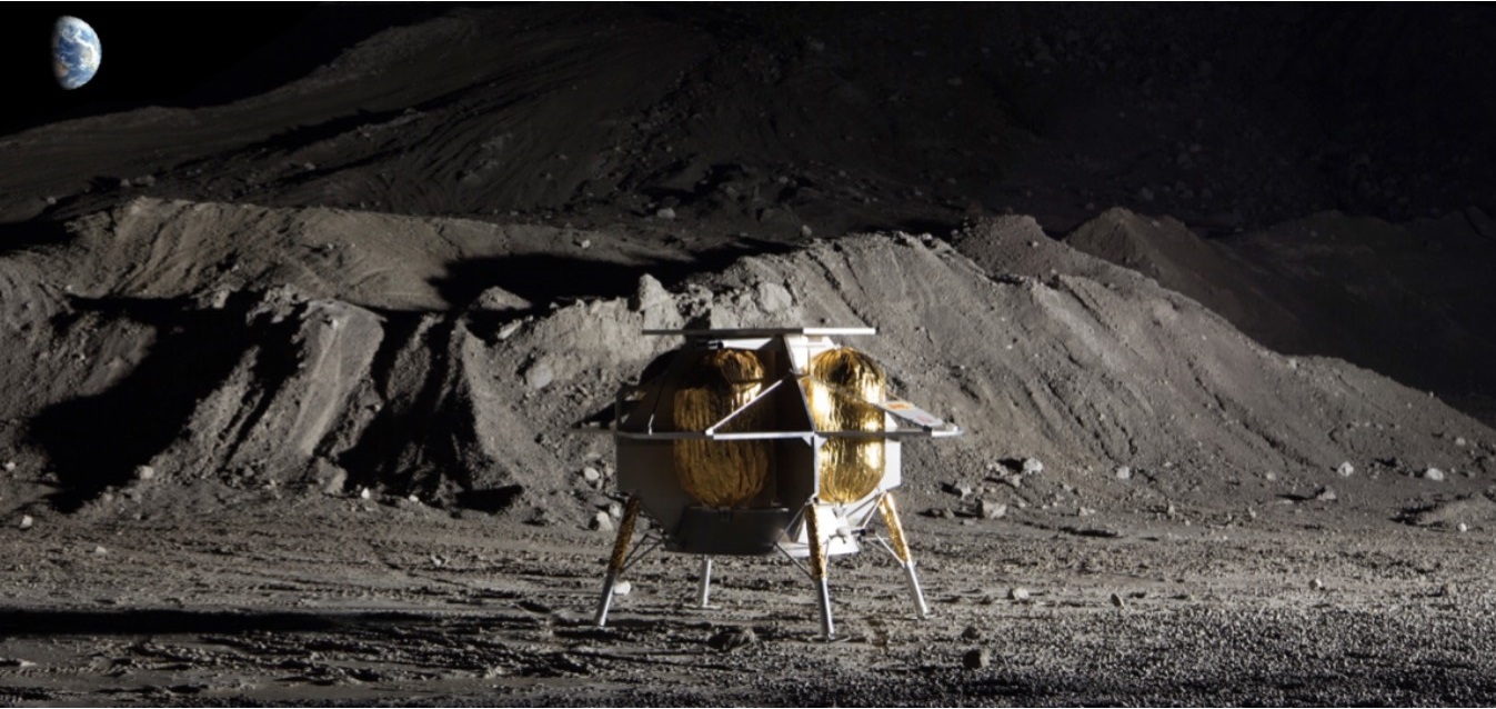 Исследованием луны займутся роботы-пауки Walking Rover