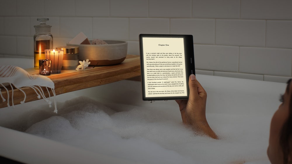 Новейший Amazon Kindle Oasis настраивает цветовую гамму 