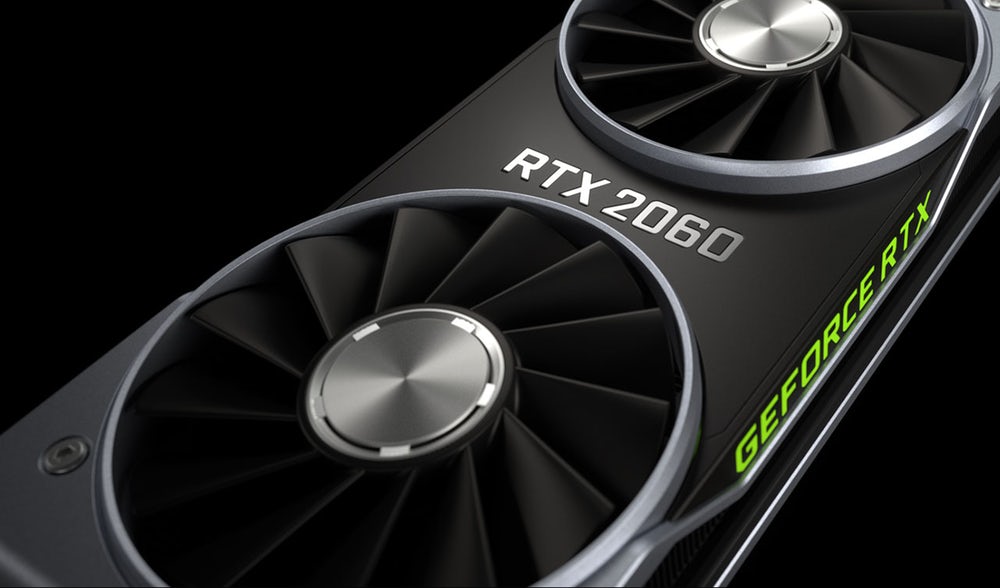 Новейший графический процессор RTX 2060 от Nvidia 