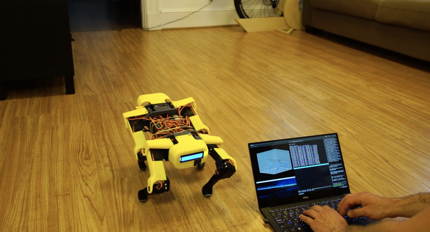 Новый робот Spot Micro создан на основе Raspberry Pi и вдохновленный устройством Boston Dynamics