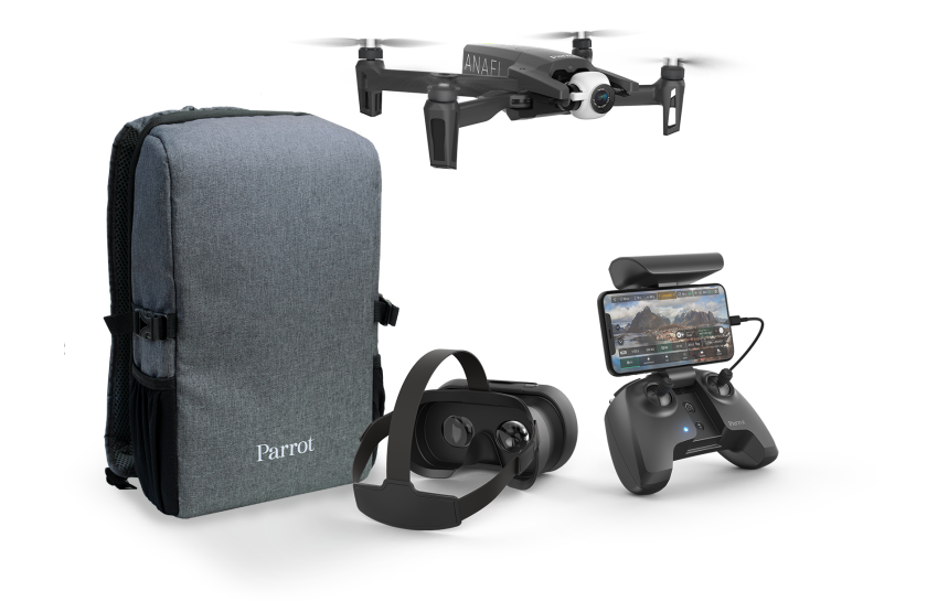 Parrot и их новый 4K Anafi FPV Drone