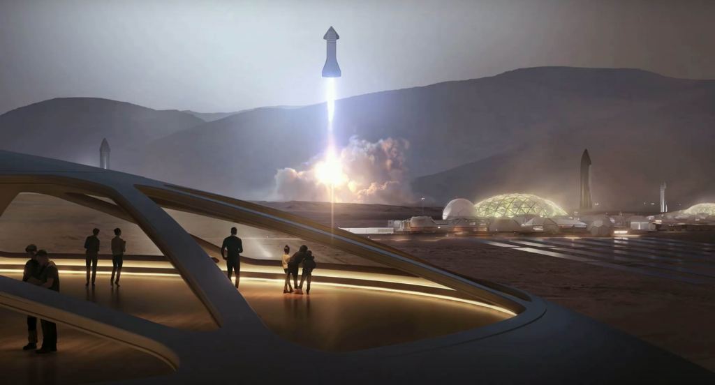 В SpaceX уверены что они смогут посадить корабль на Луну в 2022 году