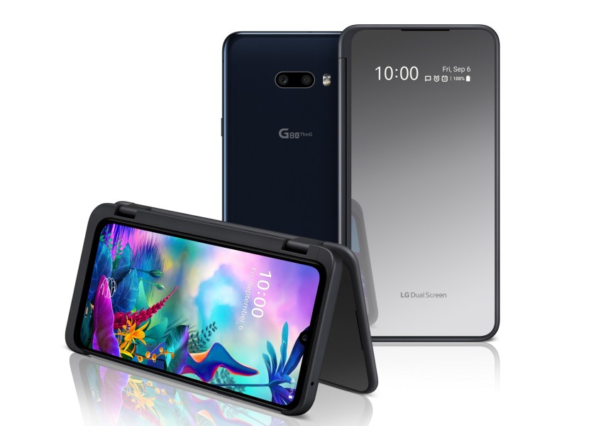 LG G8X ThinQ с двойным экраном представляет собой альтернативу раскладному телефону