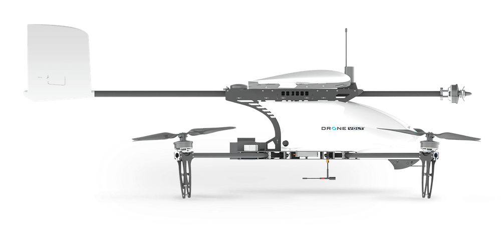 Многорежимный дрон Dronevolt продержался в воздухе 60 минут