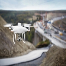Дрон Phantom 4 получил настоящую работу