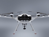 Использующий топливные элементы для полета дрон DS30 будет инспектировать трубопроводы