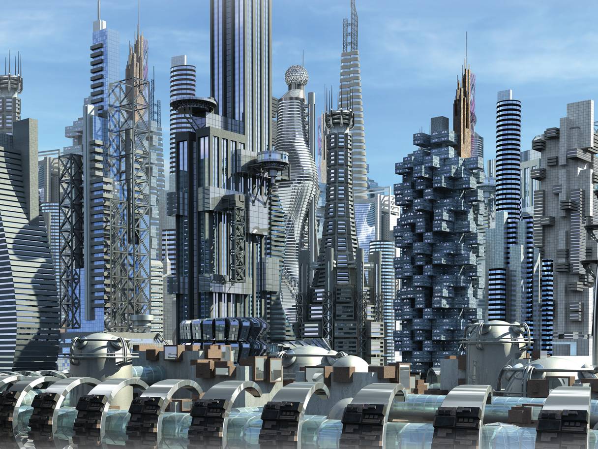 Три прототипа роботизированных городов