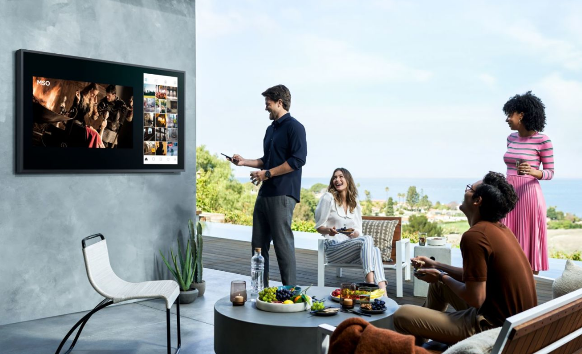 Samsung поможет вам наслаждаться просмотром с телевизором Terrace