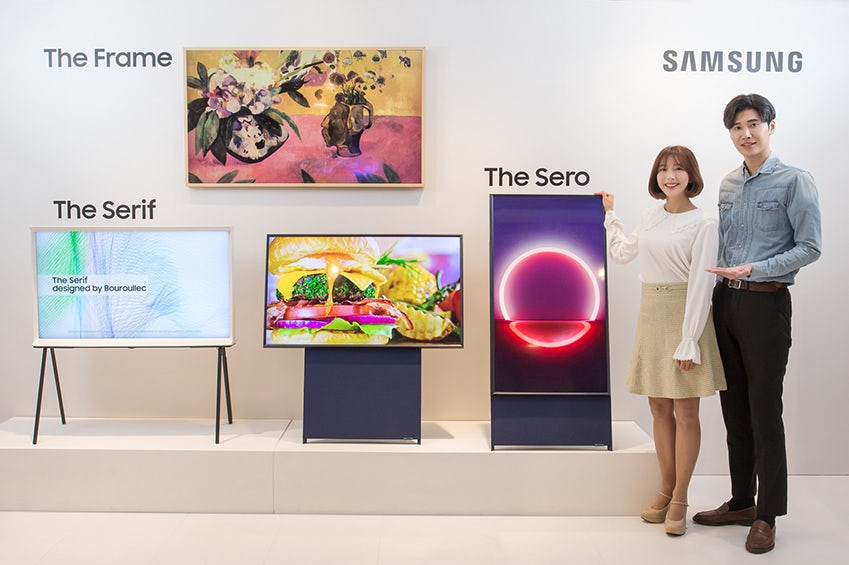 Samsung представляет телевизор Sero