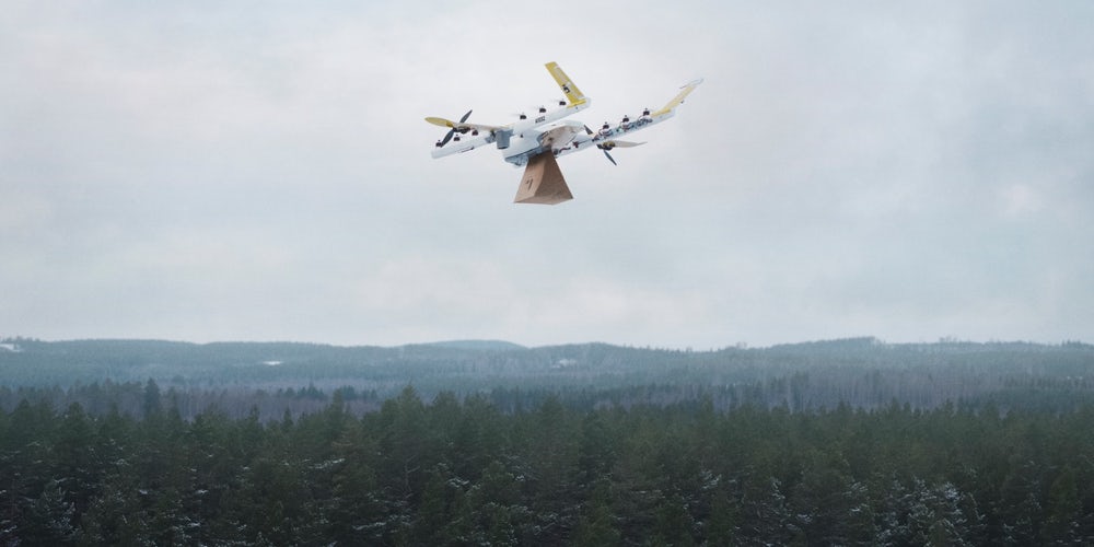 Wing получила сертификат FAA для доставки дронами в США